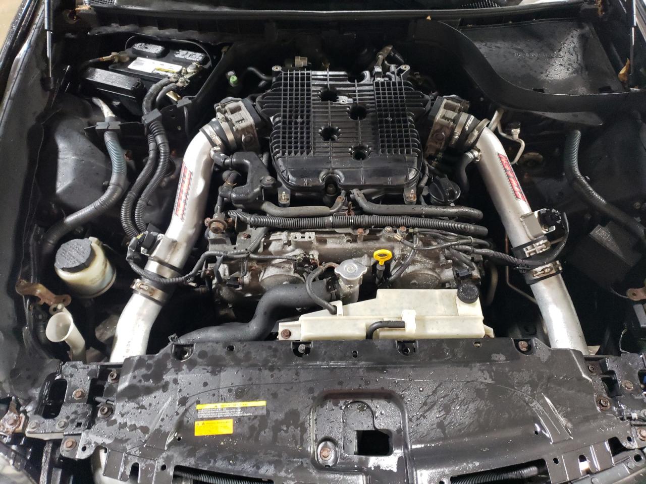 2012 Infiniti G VIN JN1CV6ARXCM674011 Copart auction photo, front end / side damage thumbnail 11