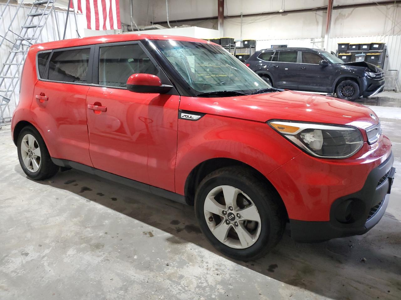 2019 KIA Soul VIN KNDJN2A25K7671272 Copart auction photo, all over / minor dent/scratches damage thumbnail 4
