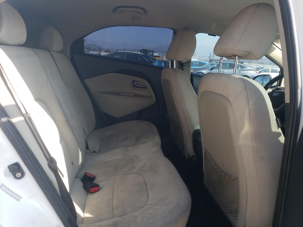 2013 KIA Rio VIN KNADN5A3XD6145779 Copart auction photo, all over damage thumbnail 10