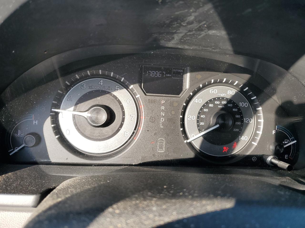 2013 Honda Odyssey VIN 5FNRL5H45DB091812 Copart auction photo, rear end damage thumbnail 9