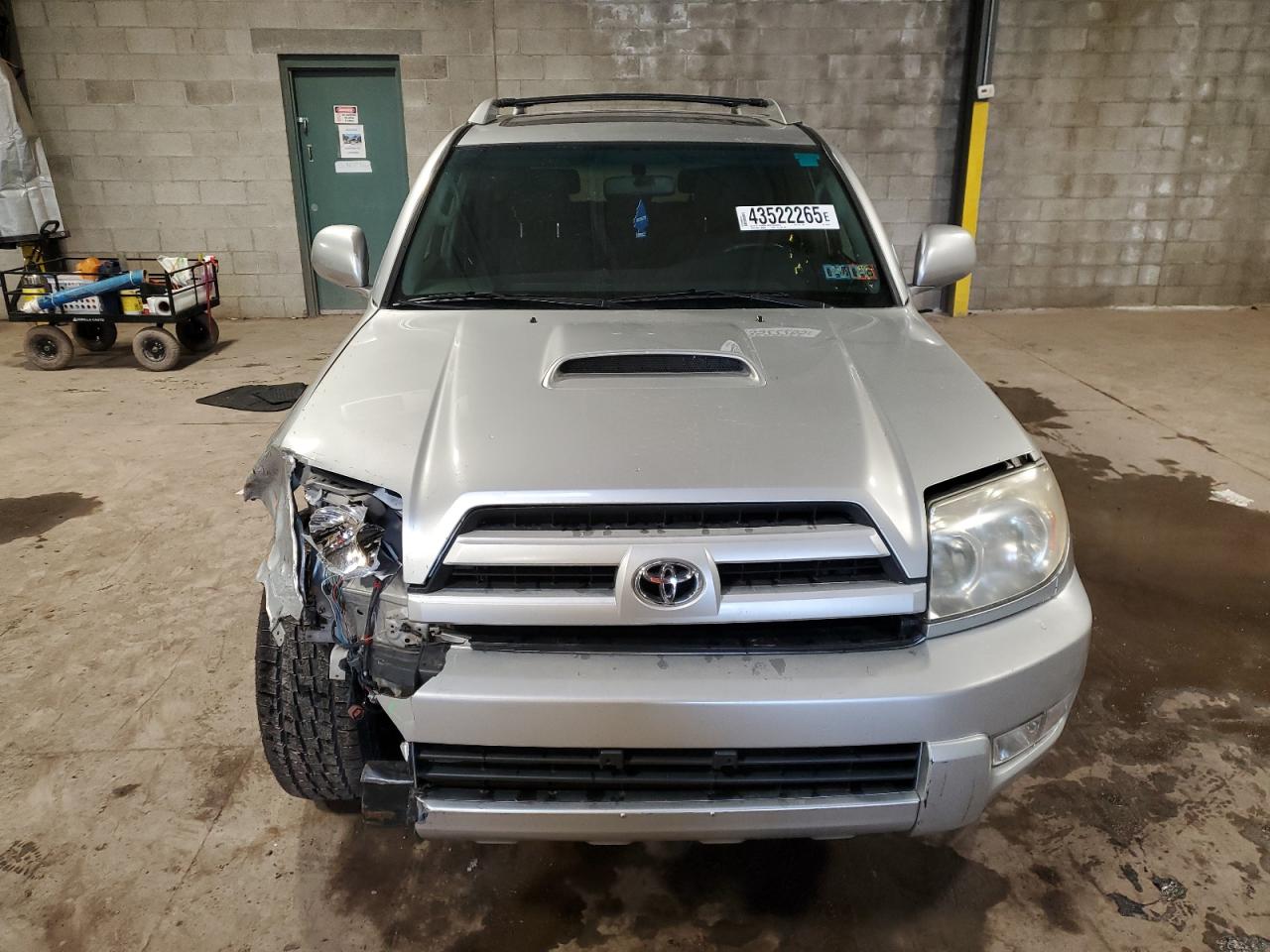 2003 Toyota 4Runner VIN JTEBU14R030020308 Copart auction photo, front end damage thumbnail 5