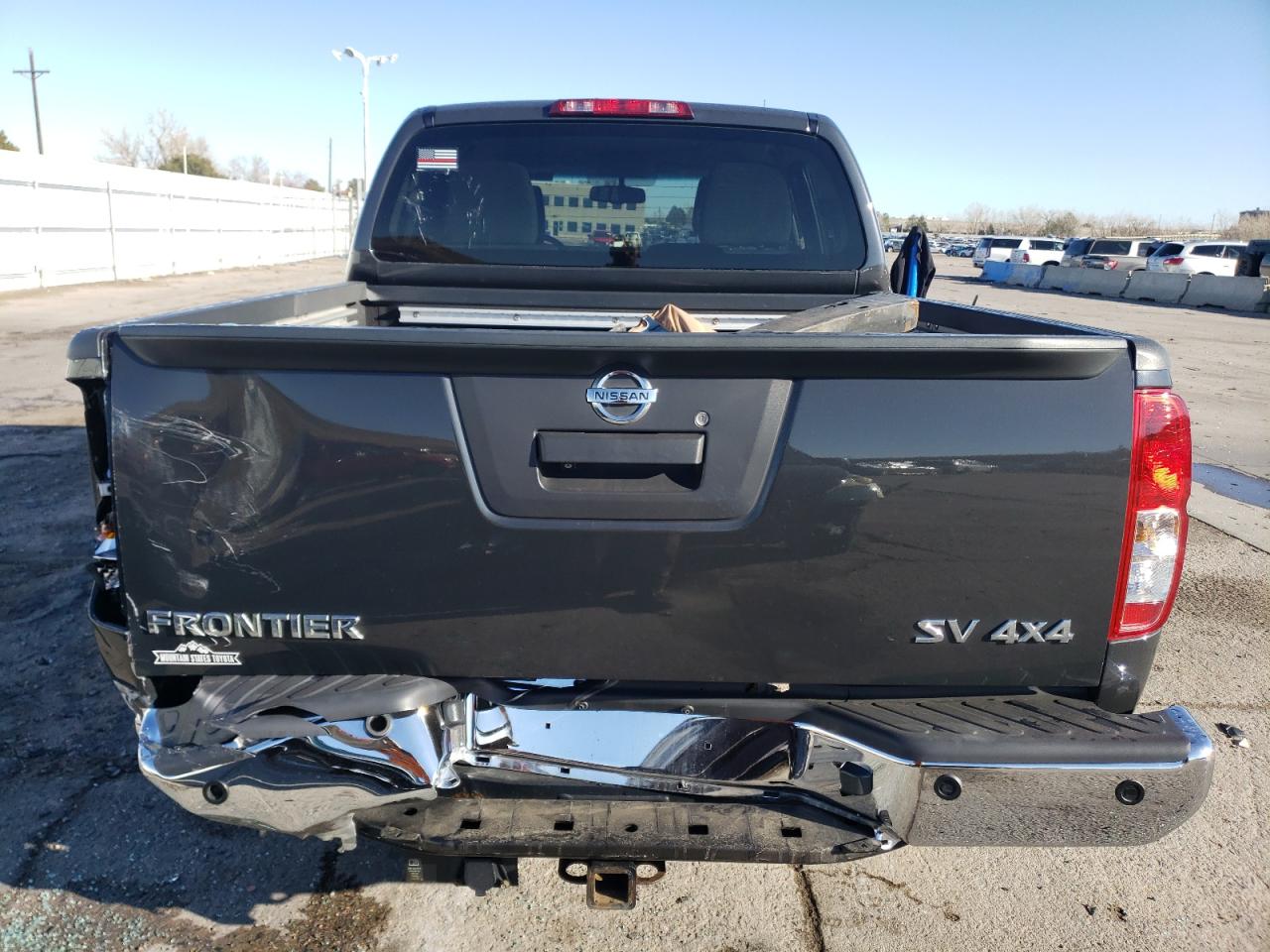 2013 Nissan Navara (Frontier) VIN 1N6AD0EV3DN745120 Copart auction photo, side / rear end damage thumbnail 6
