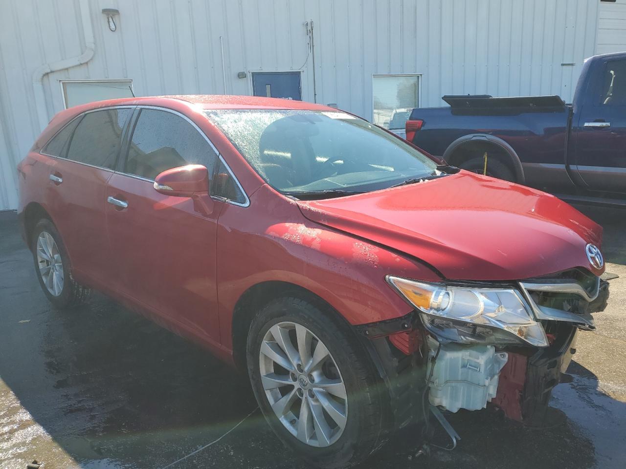 2013 Toyota Venza VIN 4T3ZA3BB9DU077018 Copart auction photo, front end damage thumbnail 4