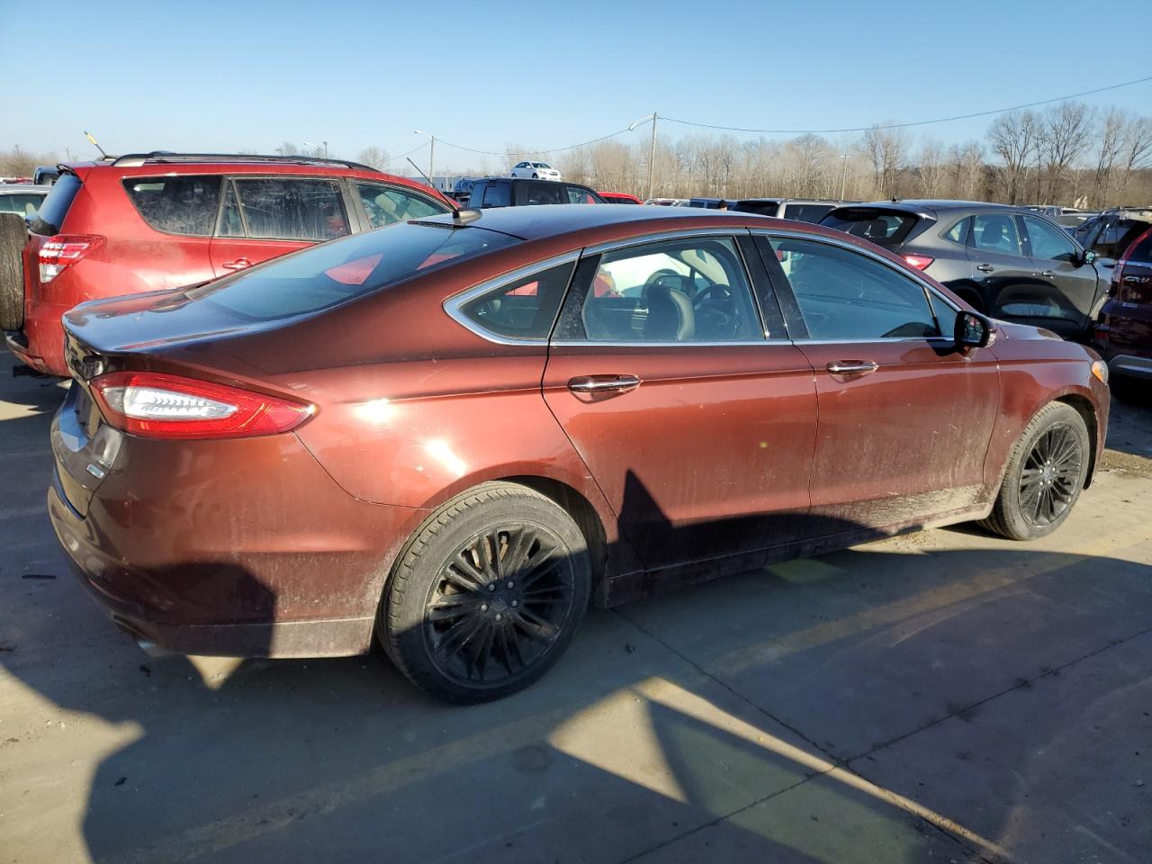 2016 Ford Fusion VIN 3FA6P0HD0GR238654 Copart auction photo, front end / side damage thumbnail 3