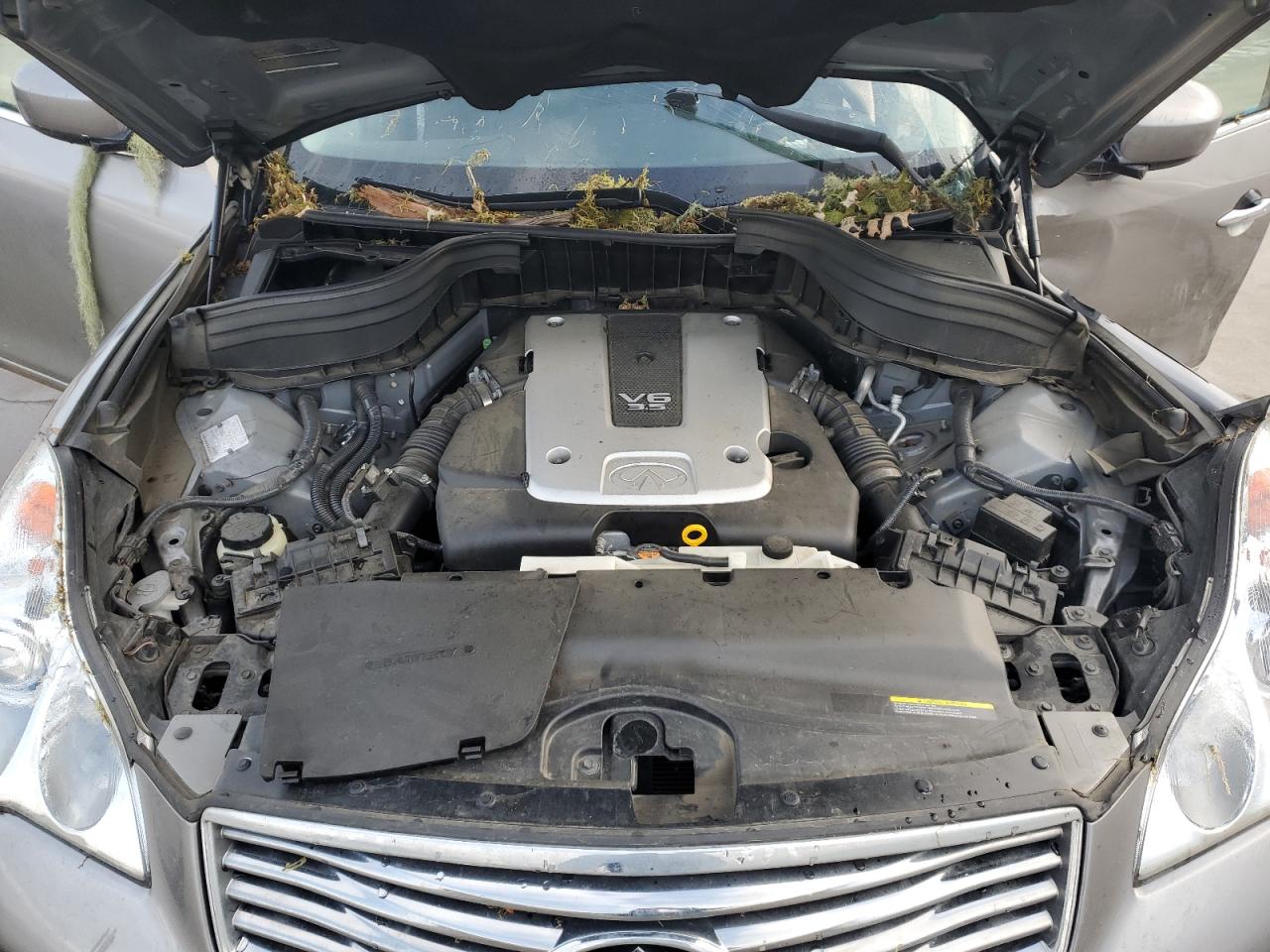 2010 Infiniti EX VIN JN1AJ0HP8AM701188 Copart auction photo, side / rear end damage thumbnail 12