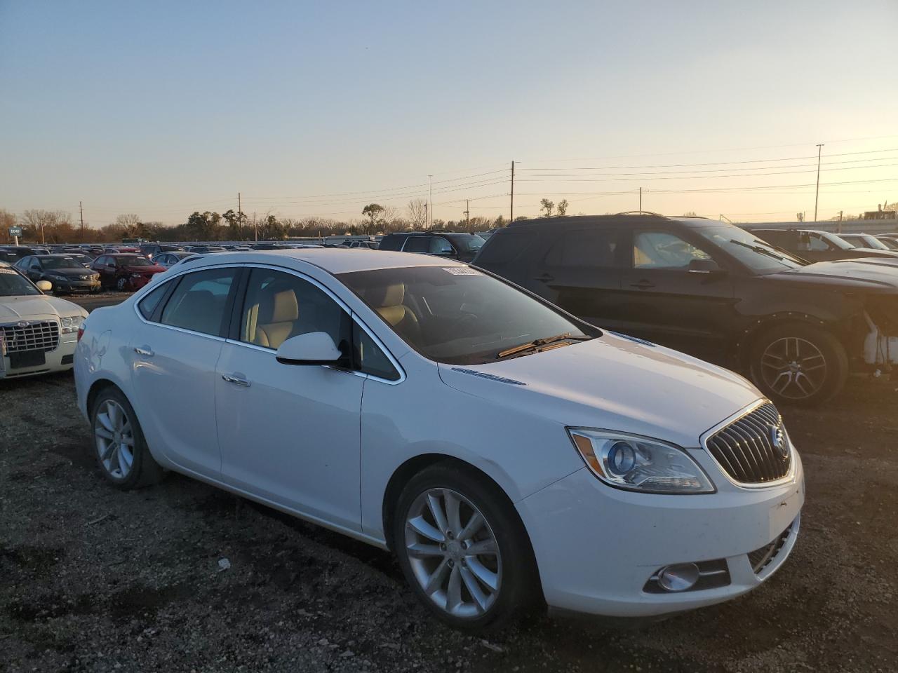 2012 Buick Verano VIN 1G4PS5SK0C4159081 Copart auction photo, hail damage thumbnail 4