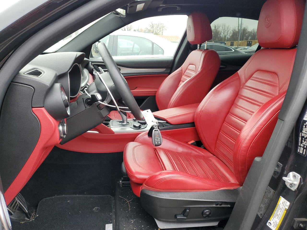 2019 Alfa Romeo Stelvio VIN ZASPAKBN2K7C33296 Copart auction photo, rear end / side damage thumbnail 7