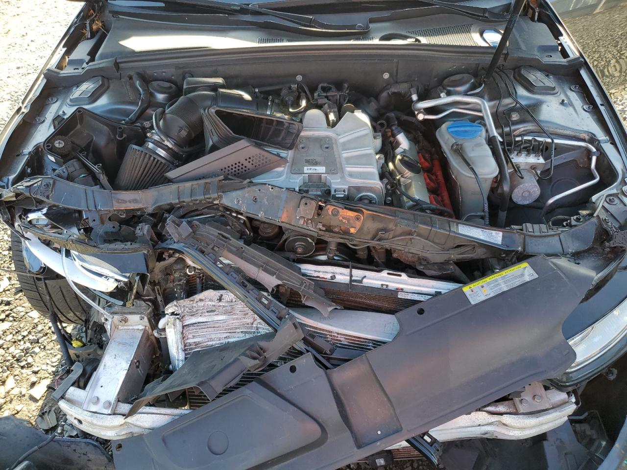 2015 Audi RS4 VIN WAUBGAFLXFA047726 Copart auction photo, front end damage thumbnail 13