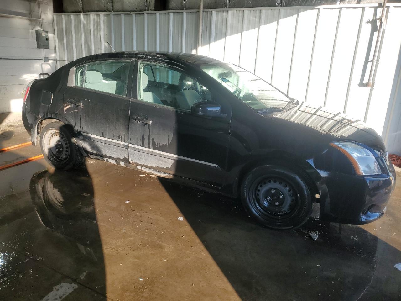 2010 Nissan Sentra VIN 3N1AB6AP9AL686138 Copart auction photo, side damage thumbnail 4