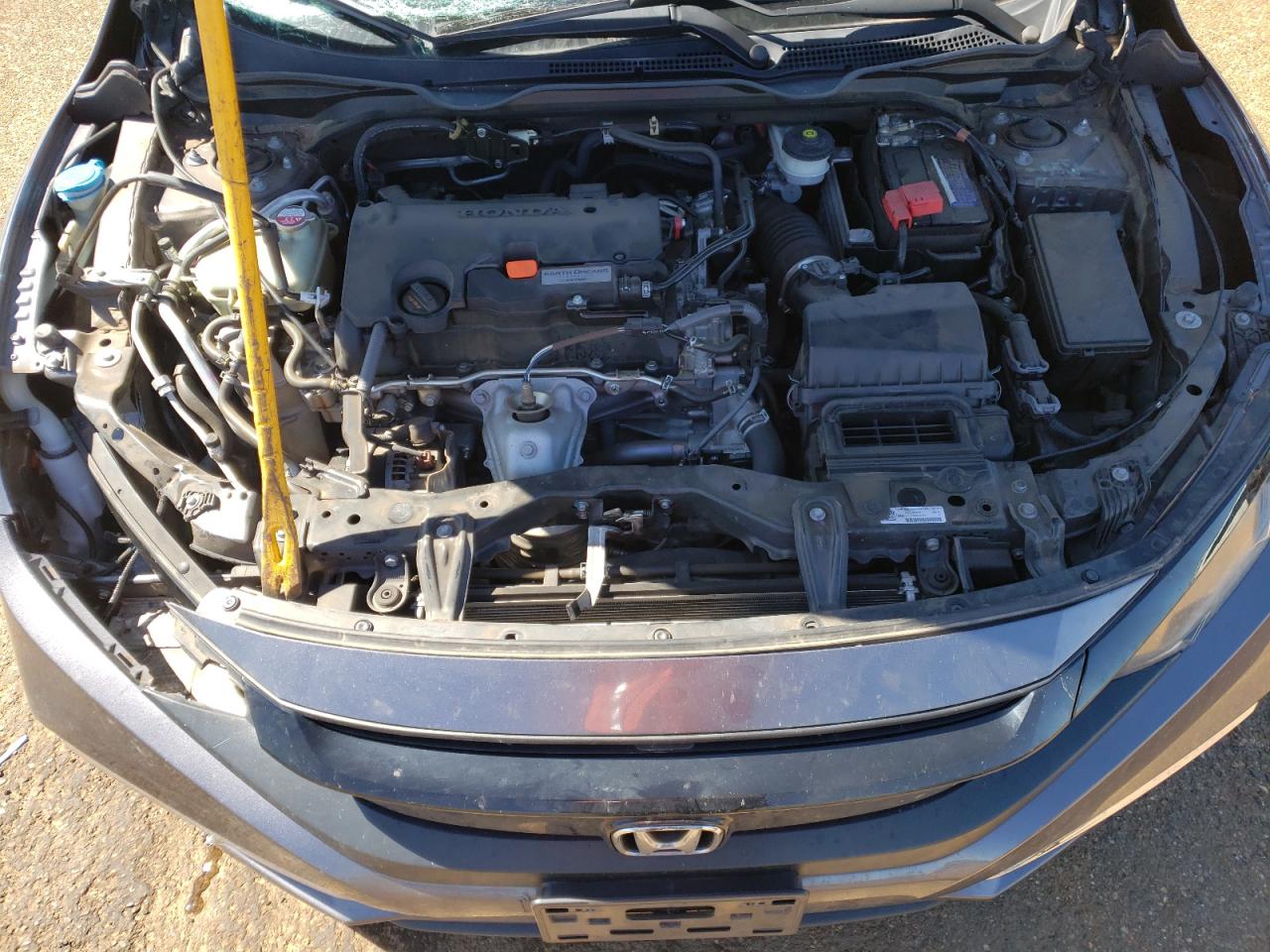 2019 Honda Civic VIN 19XFC2F62KE036453 Copart auction photo, front end damage thumbnail 11