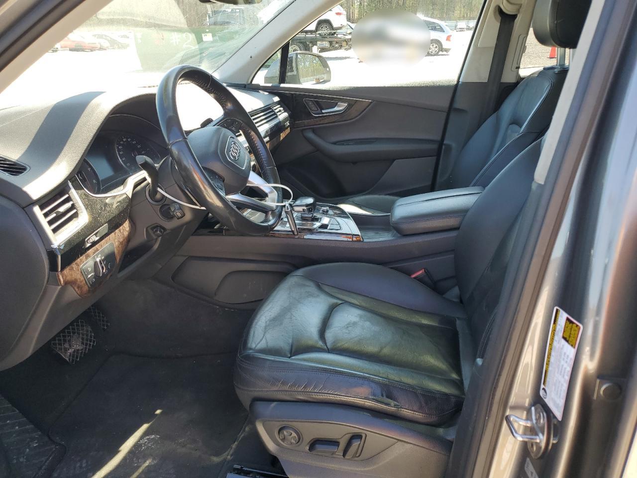 2017 Audi Q7 VIN WA1LAAF75HD041100 Copart auction photo, normal wear damage thumbnail 7
