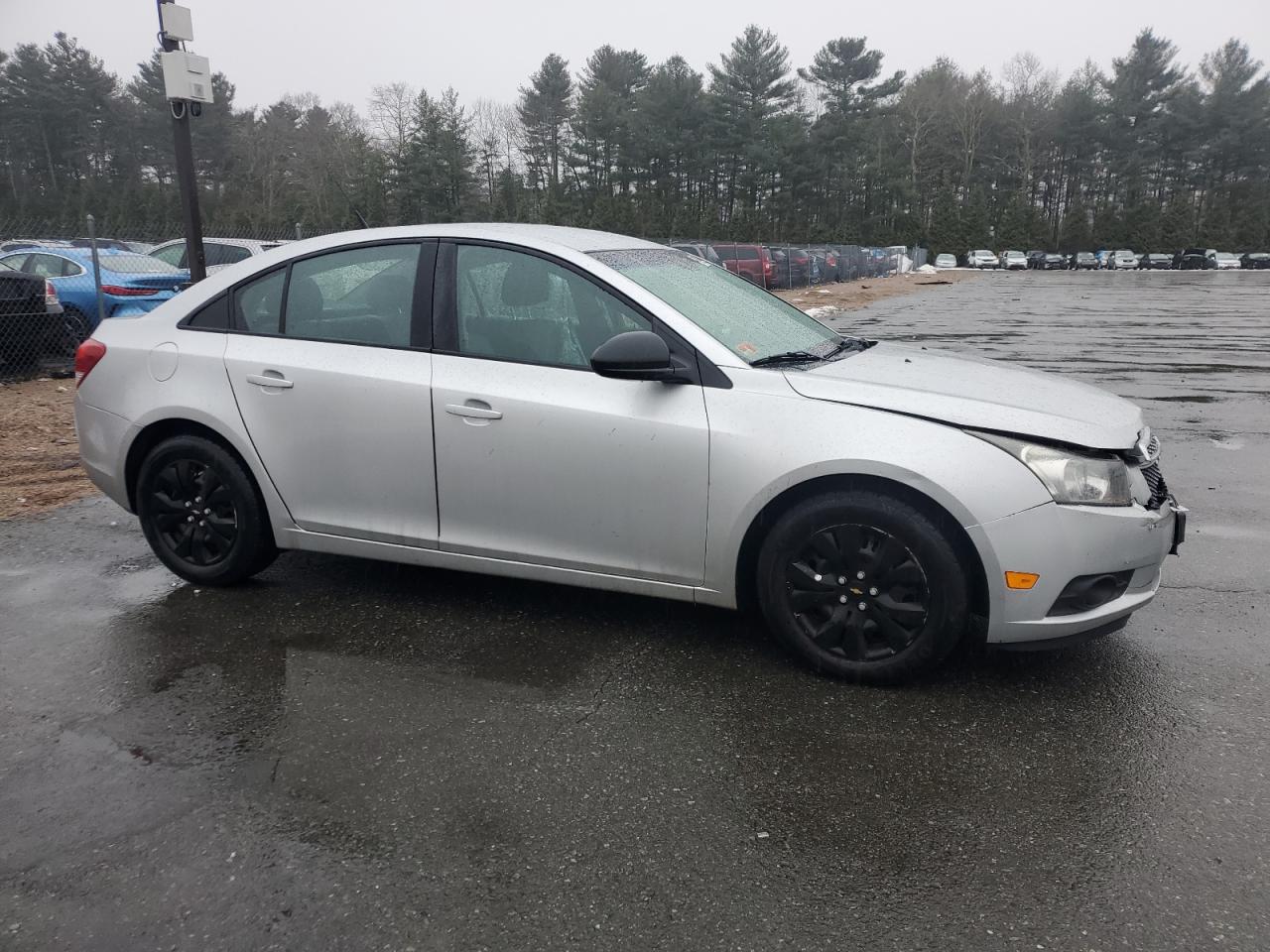2013 Chevrolet Cruze VIN 1G1PA5SG6D7281343 Copart auction photo, front end damage thumbnail 4