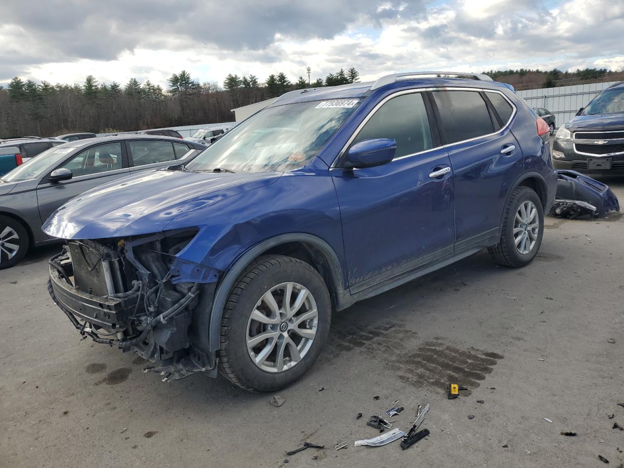 2017 Nissan Rogue VIN KNMAT2MV9HP584527