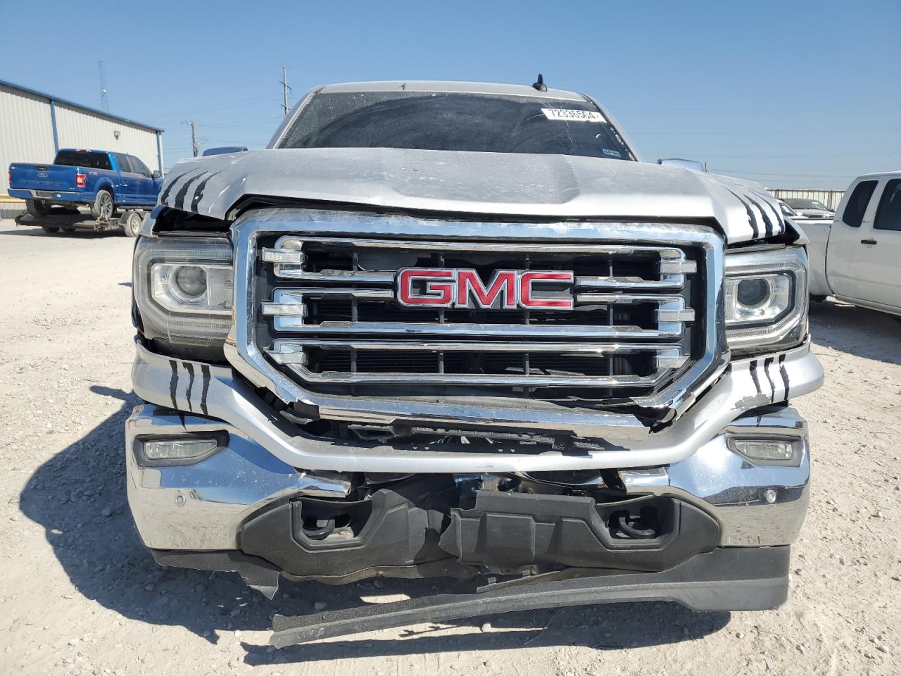 2017 GMC Sierra VIN 3GTU2NEC3HG258564 Copart auction photo, front end / rear end damage thumbnail 5