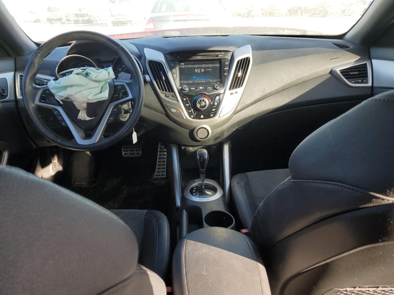 2016 Hyundai Veloster VIN KMHTC6AD6GU281387 Copart auction photo, front end damage thumbnail 8