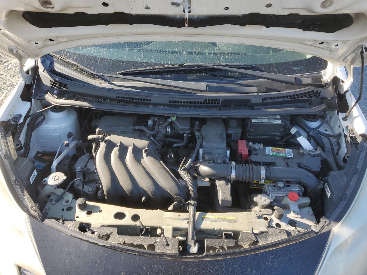 2014 Nissan Versa VIN 3N1CE2CP0EL390887 Copart auction photo, front end damage thumbnail 12