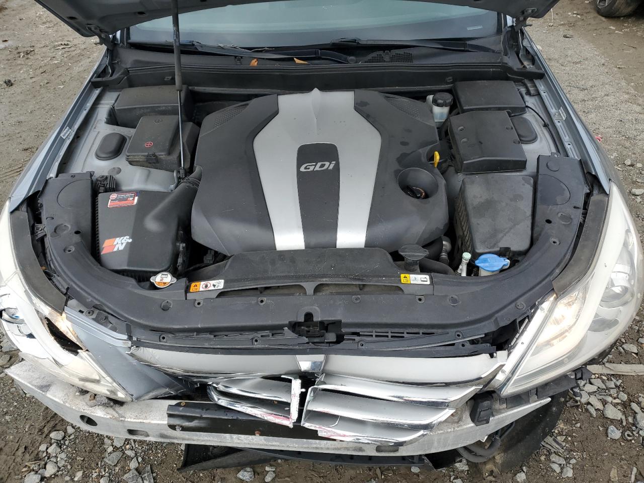 2013 Hyundai Genesis VIN KMHGC4DD0DU257261 Copart auction photo, front end / minor dent/scratches damage thumbnail 11