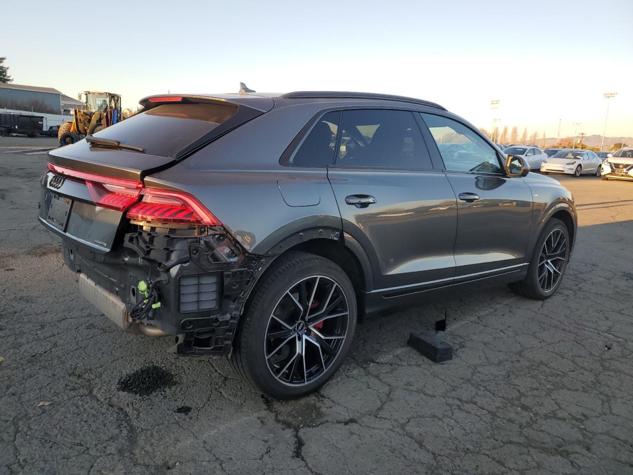 2022 Audi Q8 VIN WA1EVBF17ND008352 Copart auction photo, all over damage thumbnail 3