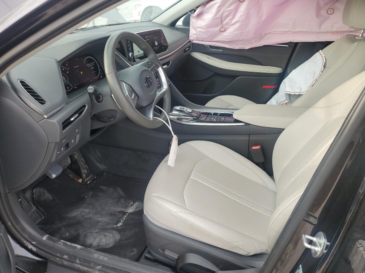 2022 Hyundai Sonata VIN KMHL34J27NA175984 Copart auction photo, rear end / side damage thumbnail 7