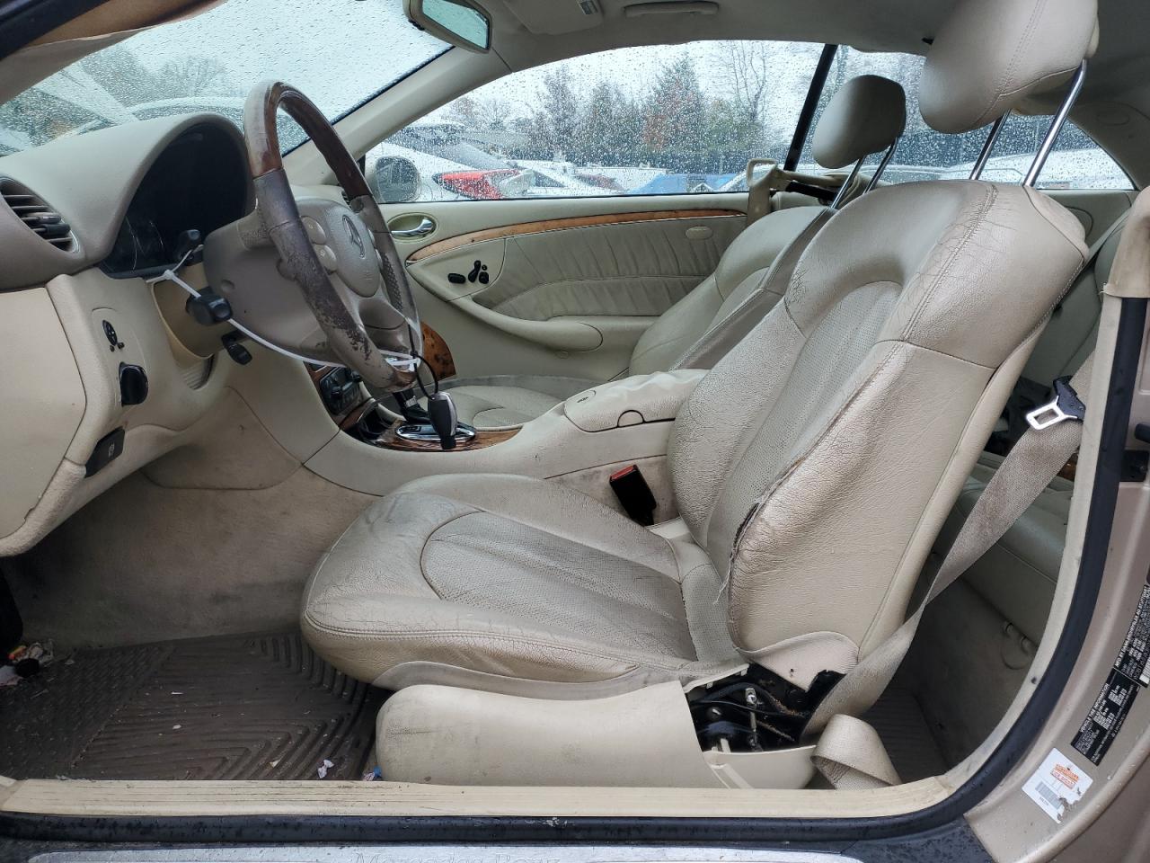2003 Mercedes-Benz CLK-klasse VIN WDBTJ65J83F059716 Copart auction photo, front end damage thumbnail 7