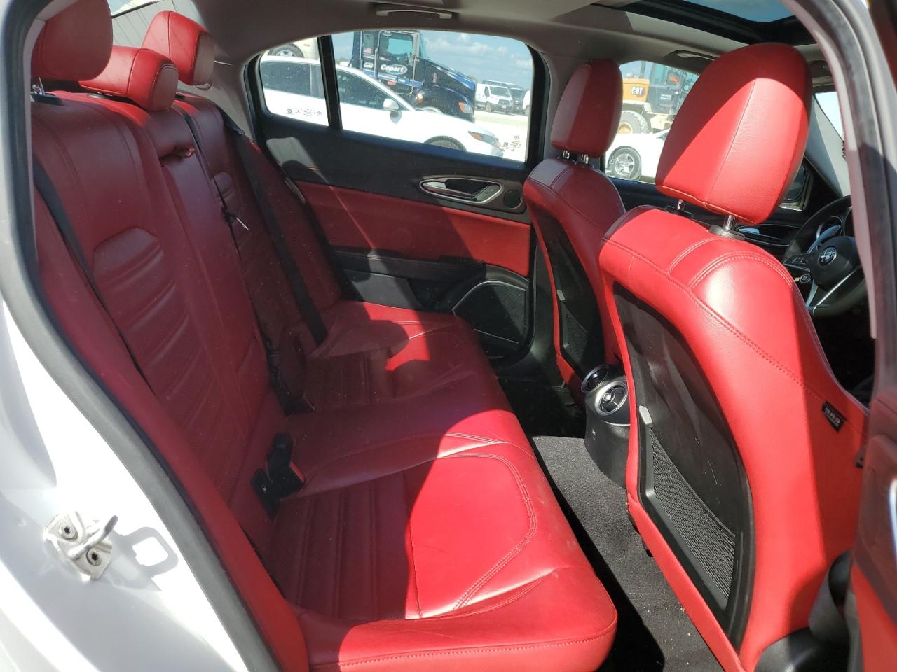 2017 Alfa Romeo Giulia VIN ZARFAECN6H7542501 Copart auction photo, front end / water/flood damage thumbnail 10