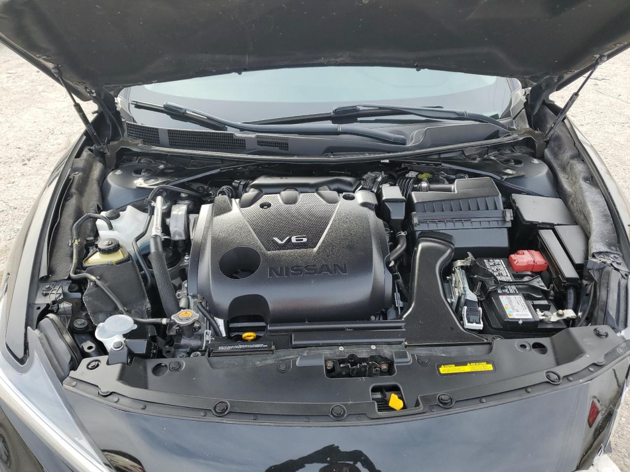 2019 Nissan Maxima VIN 1N4AA6AV6KC383433 Copart auction photo, front end / side damage thumbnail 12