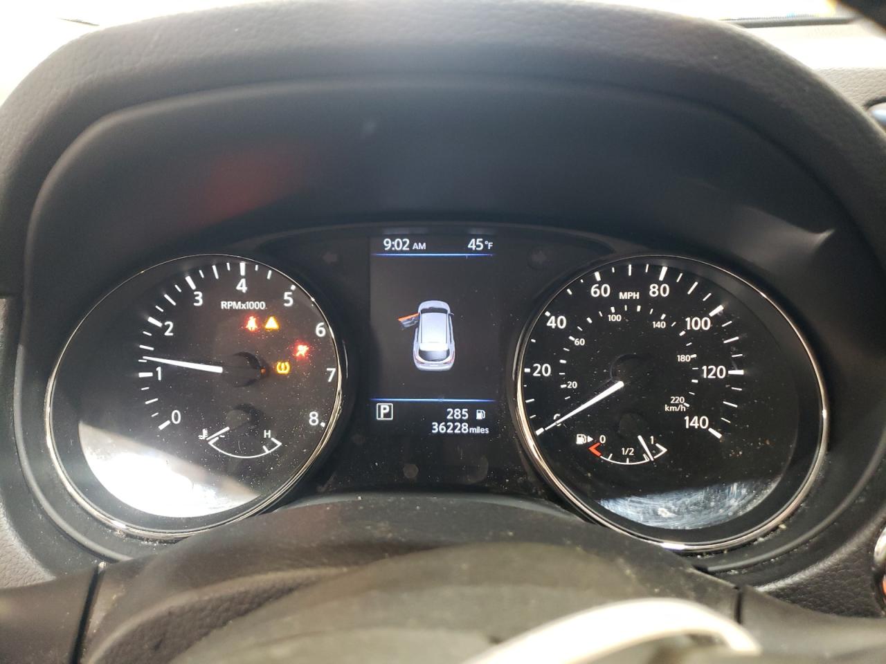 2020 Nissan Rogue VIN JN1BJ1CWXLW393926 Copart auction photo, front end damage thumbnail 9
