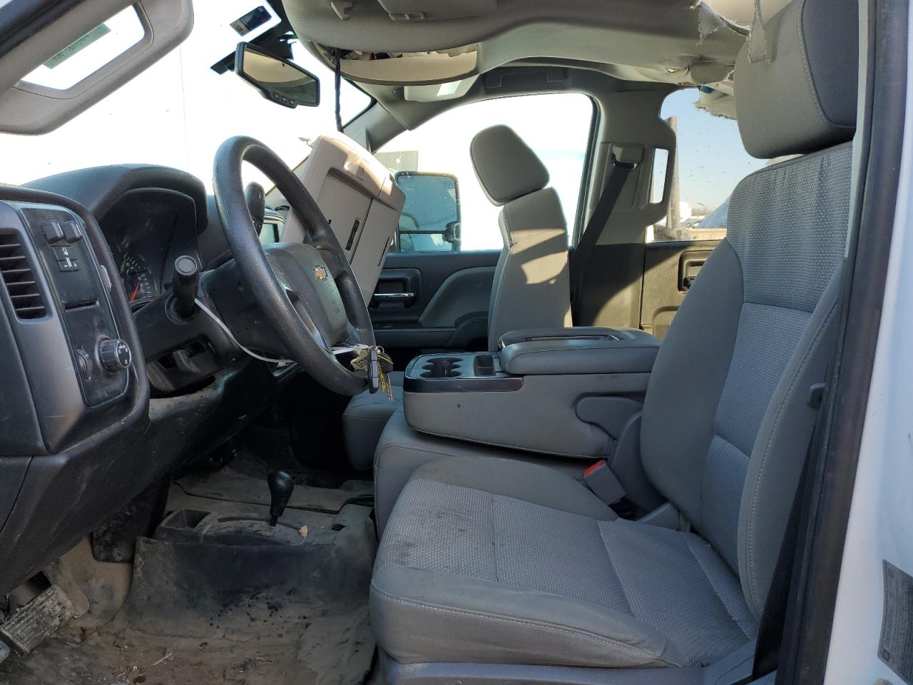 2019 Chevrolet Silverado VIN 1GC4KVCY3KF237317 Copart auction photo, top/roof damage thumbnail 7