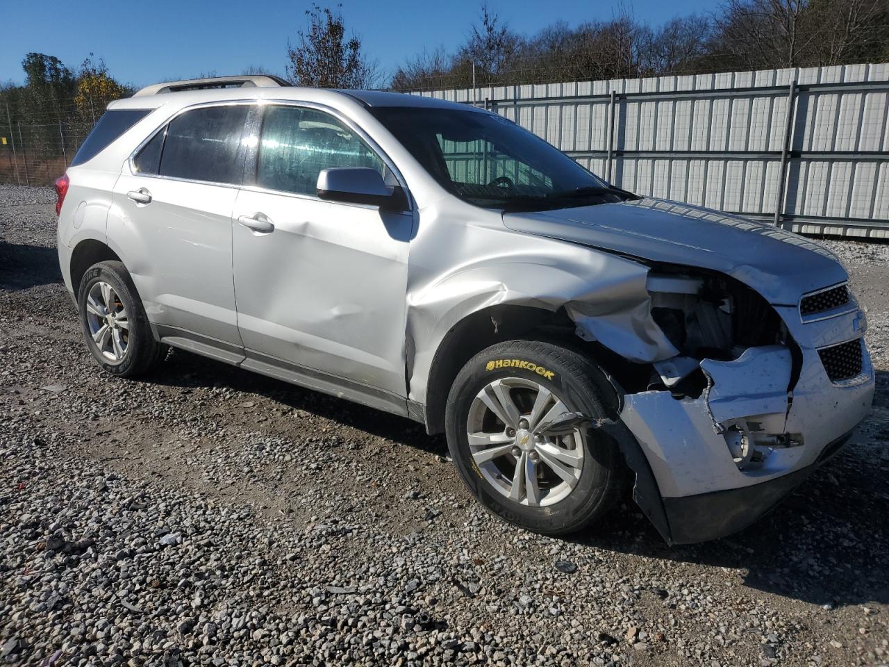 2011 Chevrolet Equinox VIN 2CNFLEECXB6220317 Copart auction photo, front end / side damage thumbnail 4