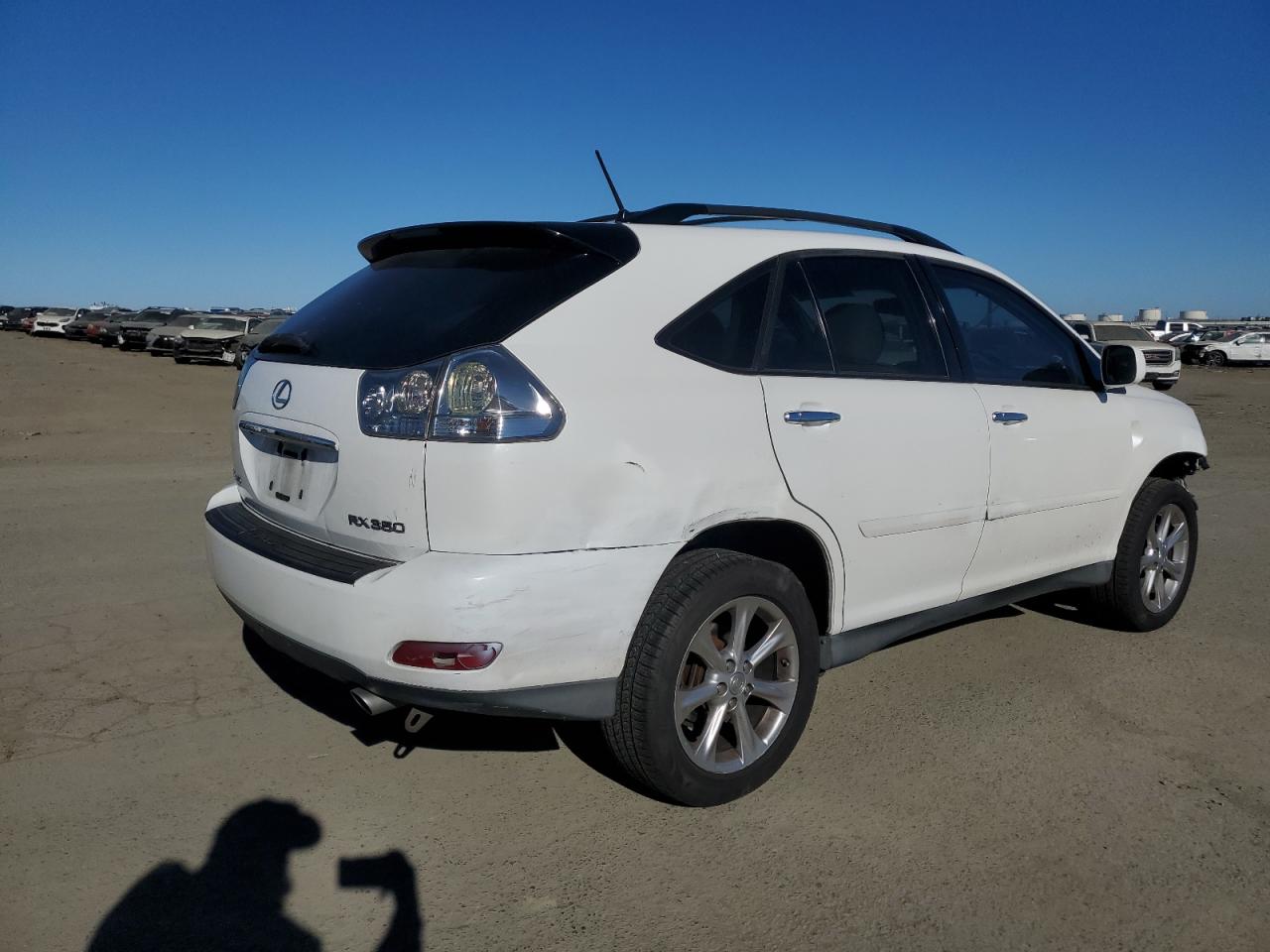2009 Lexus RX VIN 2T2HK31U39C114508 Copart auction photo, front end / side damage thumbnail 3
