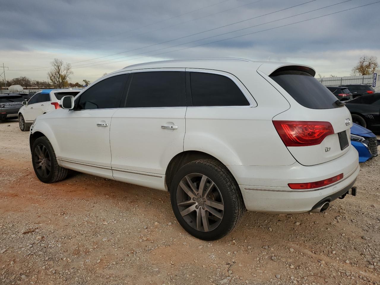 2014 Audi Q7 VIN WA1LMAFE5ED018725 Copart auction photo, front end / minor dent/scratches damage thumbnail 2