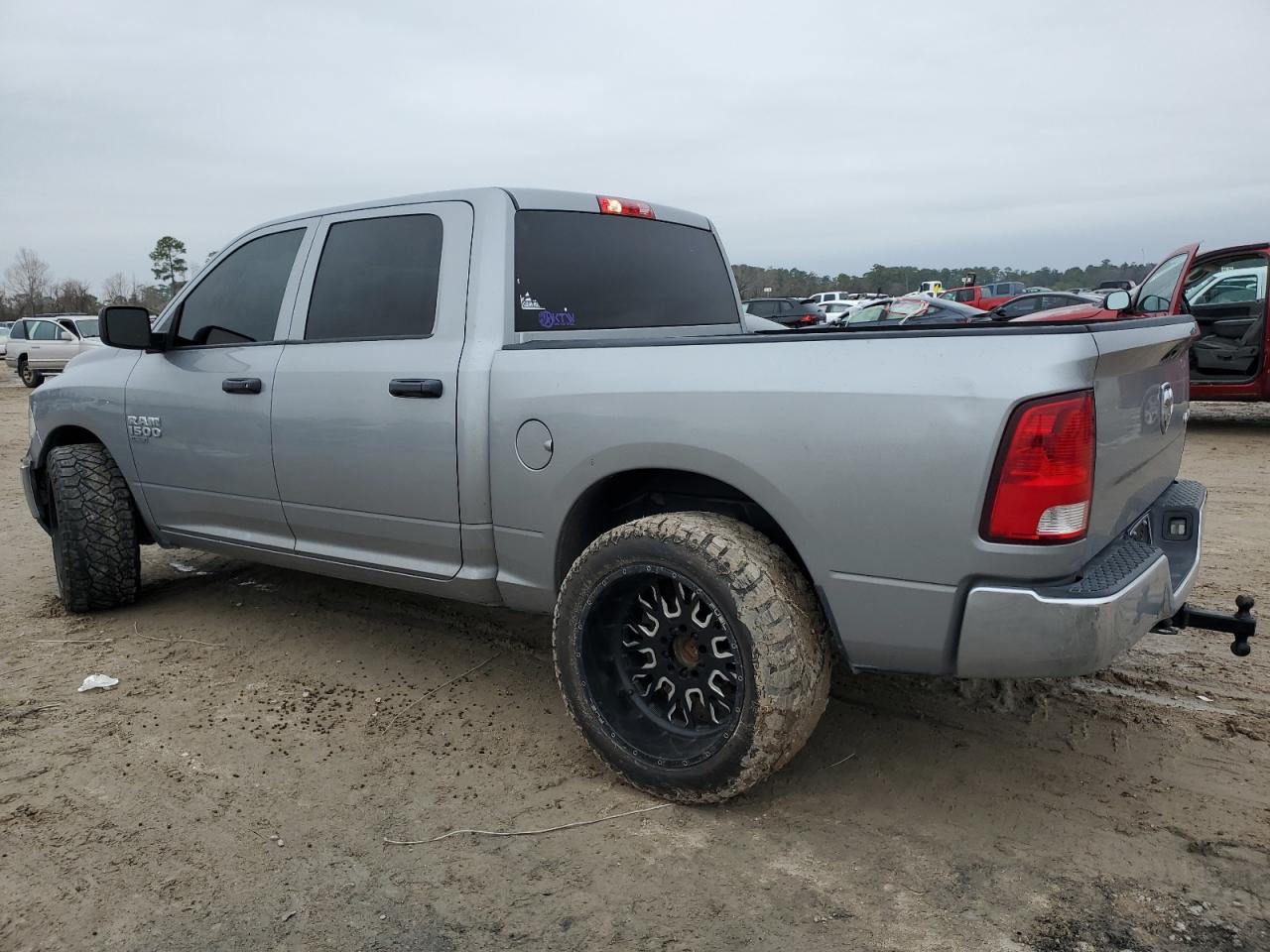 2020 RAM 1500 VIN 3C6RR7KG1LG152957 Copart auction photo, front end / side damage thumbnail 2