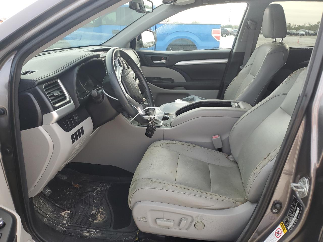 2016 Toyota Highlander VIN 5TDJKRFH9GS303687 Copart auction photo, water/flood damage thumbnail 7