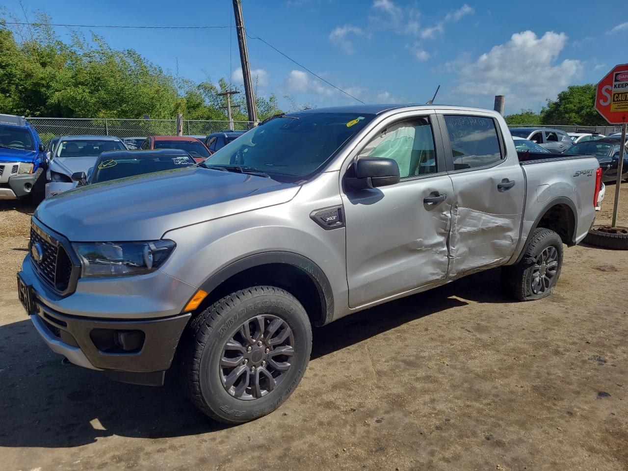 2022 Ford Ranger VIN 1FTER4FH3NLD47036