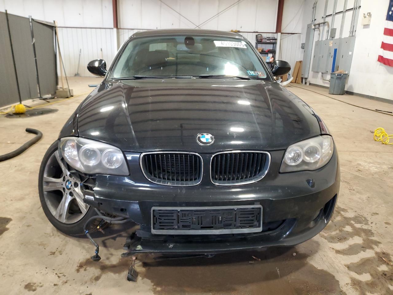 2013 BMW 1er VIN WBAUP9C56DVS95037 Copart auction photo, front end / undercarriage damage thumbnail 5