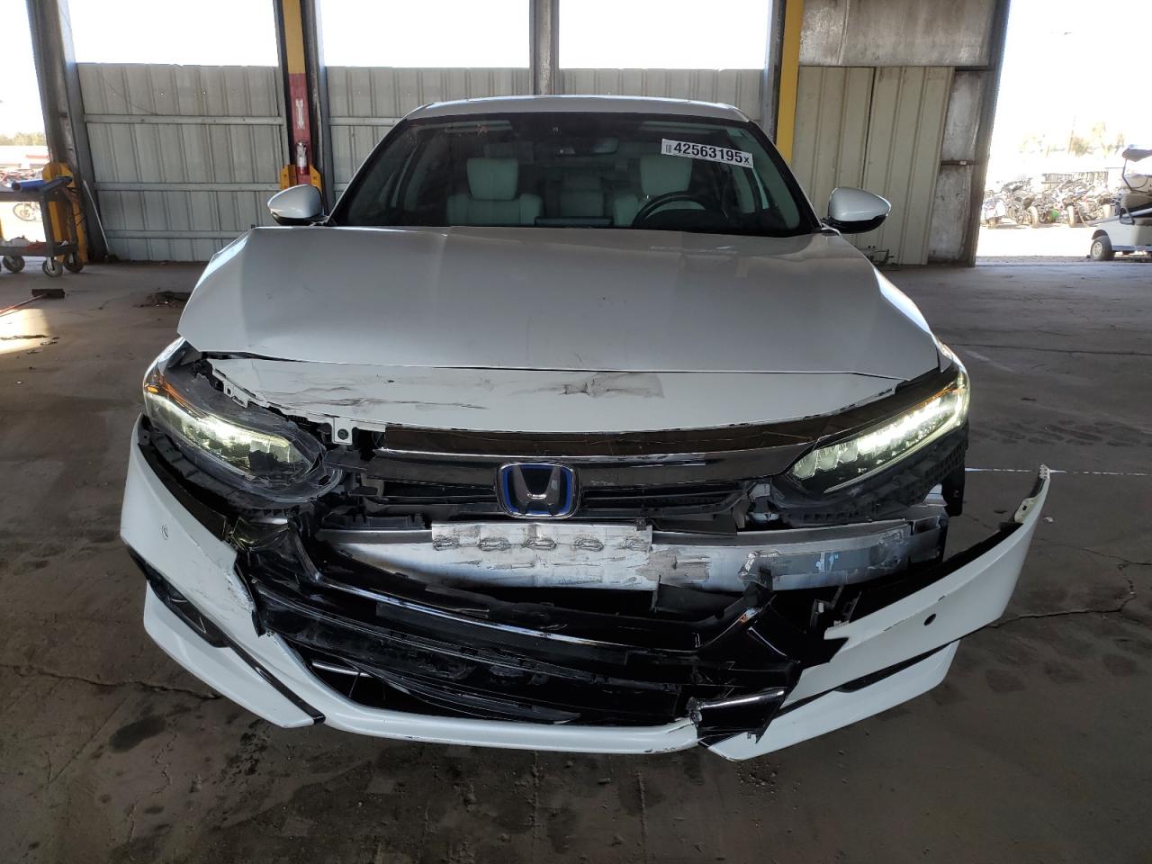 2021 Honda Accord VIN 1HGCV3F55MA011189 Copart auction photo, front end damage thumbnail 5