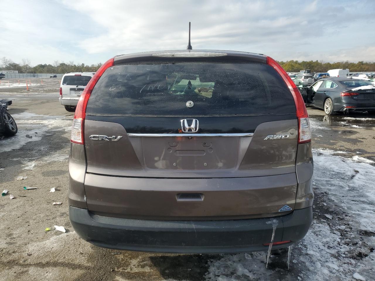 2014 Honda CR-V VIN 2HKRM4H31EH726140 Copart auction photo, front end / minor dent/scratches damage thumbnail 6
