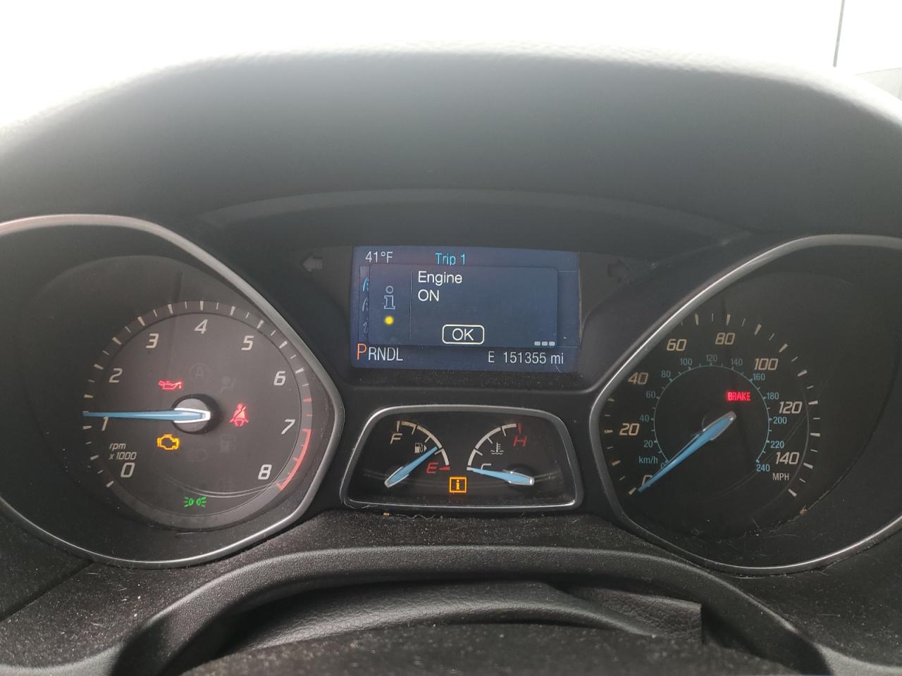 2014 Ford Focus VIN 1FADP3K26EL286767 Copart auction photo, front end damage thumbnail 9