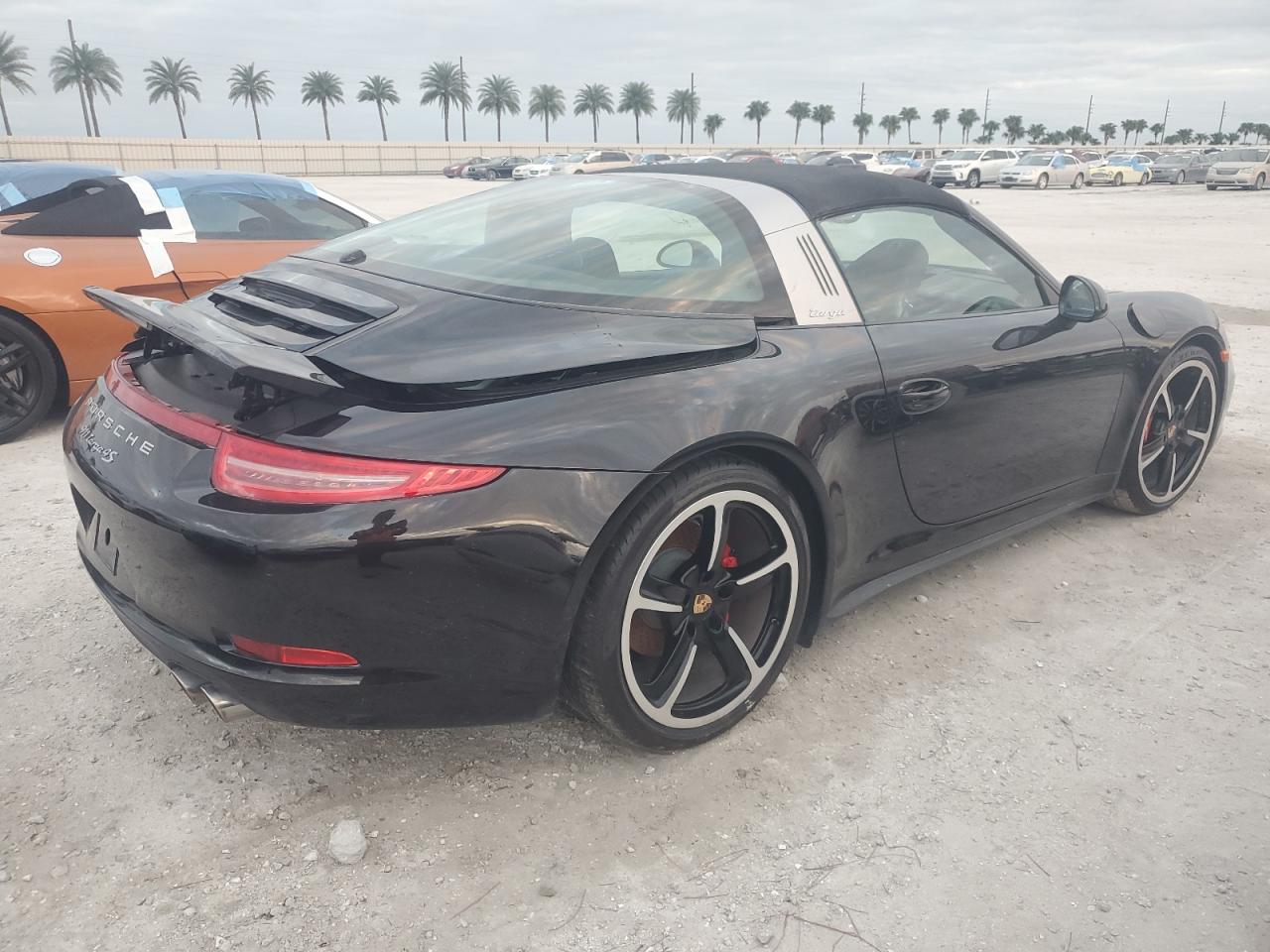 2014 Porsche 911 VIN WP0BB2A96ES133255 Copart auction photo, water/flood damage thumbnail 3