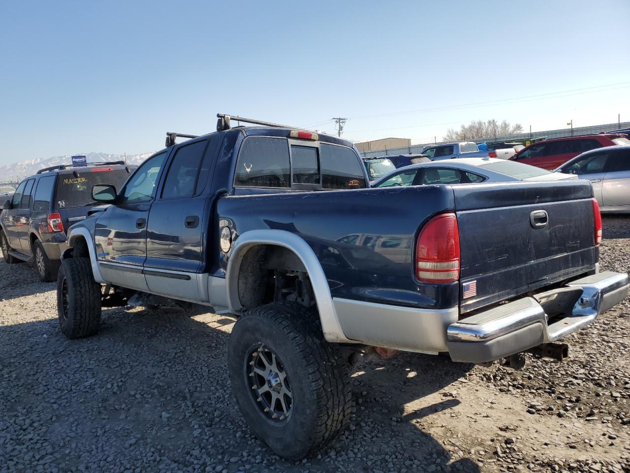 2002 Dodge Dakota VIN 1B7HG48N22S646167 Copart auction photo, front end damage thumbnail 2