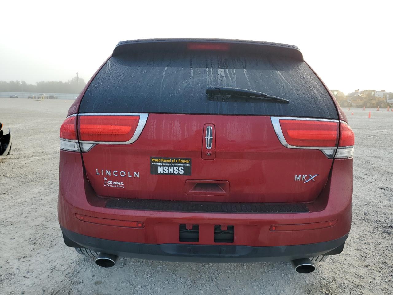 2013 Lincoln MKX VIN 2LMDJ6JKXDBL24188 Copart auction photo, front end damage thumbnail 6