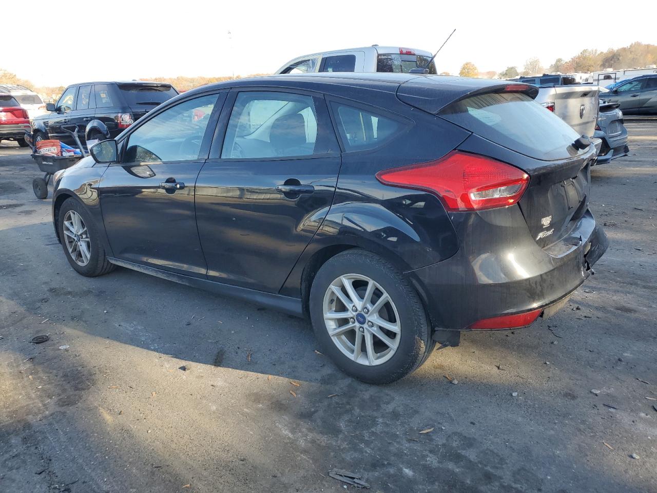 2018 Ford Focus VIN 1FADP3K2XJL281498 Copart auction photo, rear end damage thumbnail 2