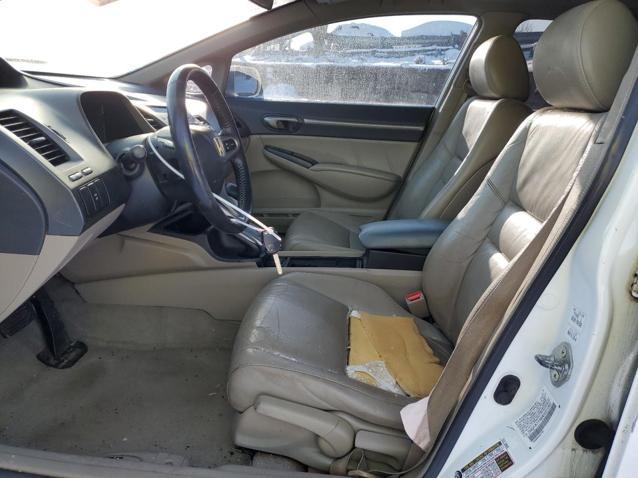 2010 Honda Civic VIN 2HGFA1F98AH523302 Copart auction photo, all over damage thumbnail 7