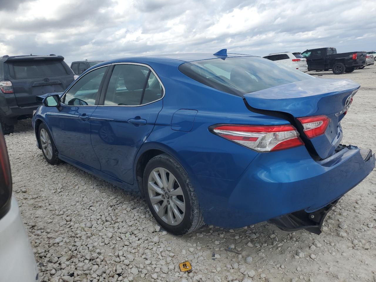 2020 Toyota Camry VIN 4T1C11AK3LU303508 Copart auction photo, all over / hail damage thumbnail 2