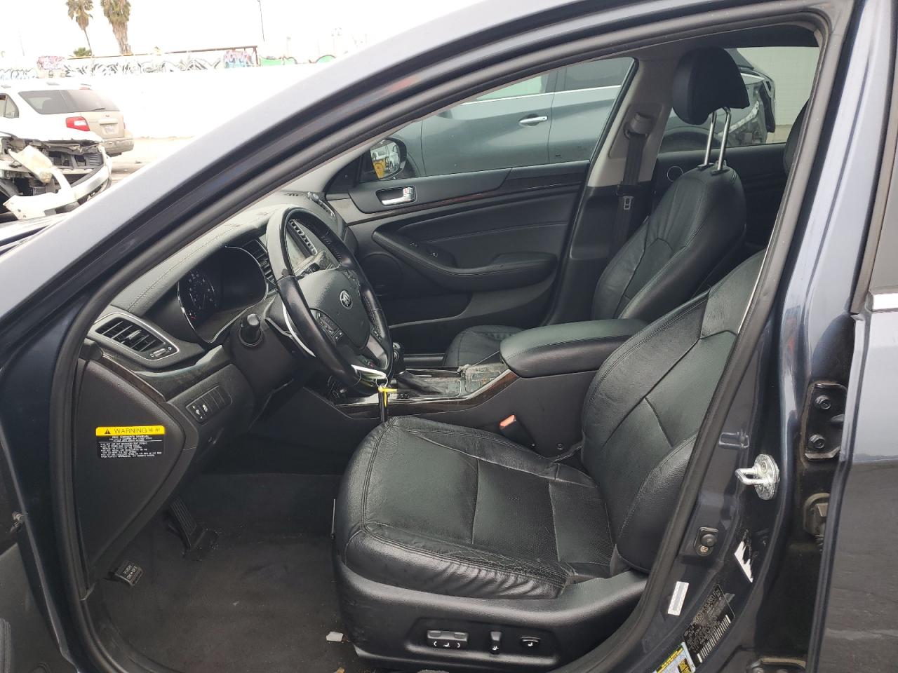 2015 KIA Cadenza VIN KNALN4D74F5172585 Copart auction photo, rear end damage thumbnail 7