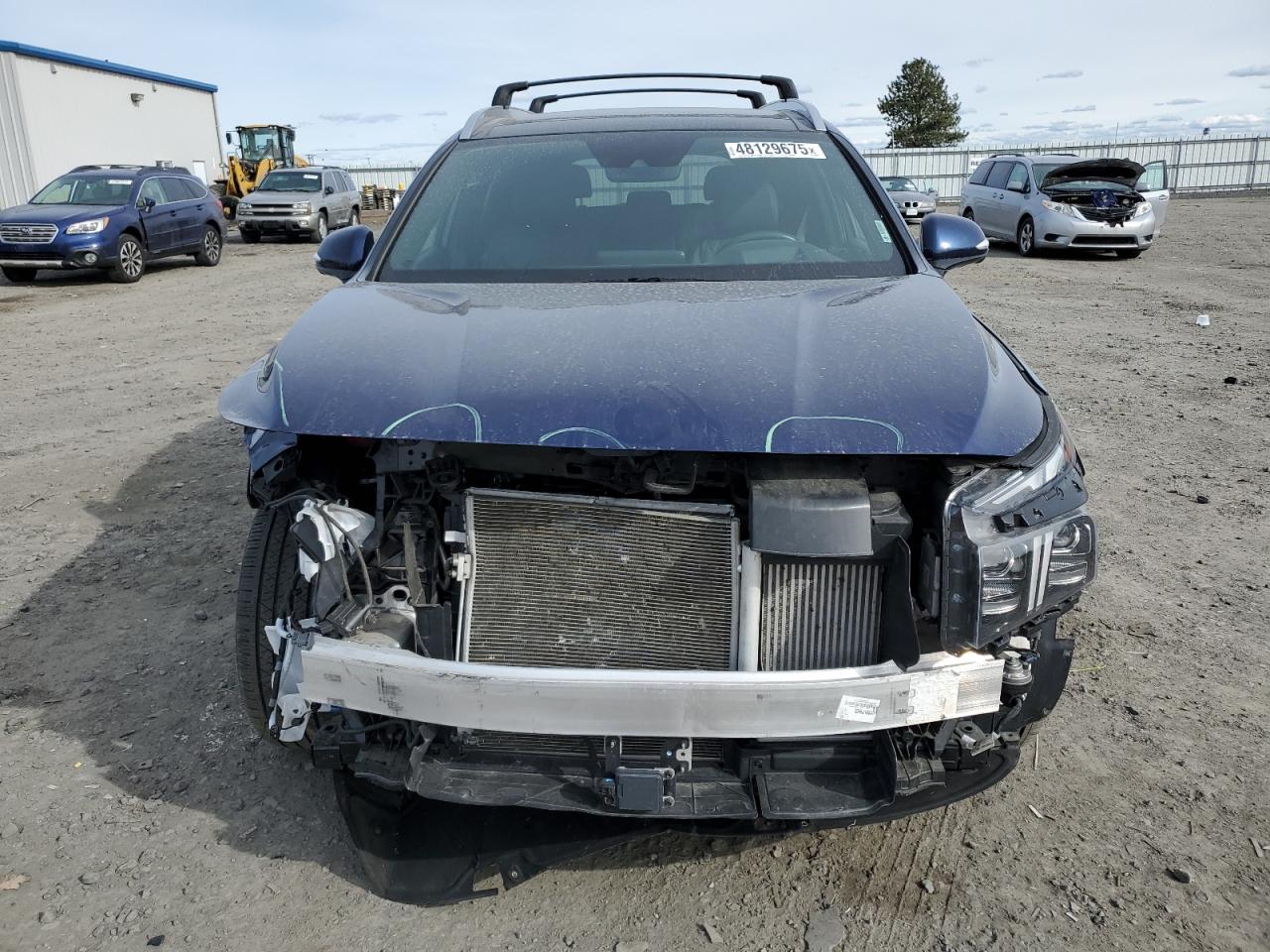 2023 Hyundai Santa Fe VIN 5NMS54AL4PH593947 Copart auction photo, front end damage thumbnail 5