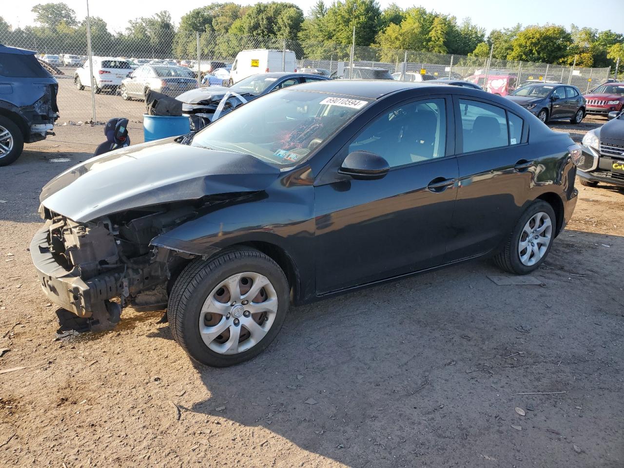 2013 Mazda 3 VIN JM1BL1TG7D1835625