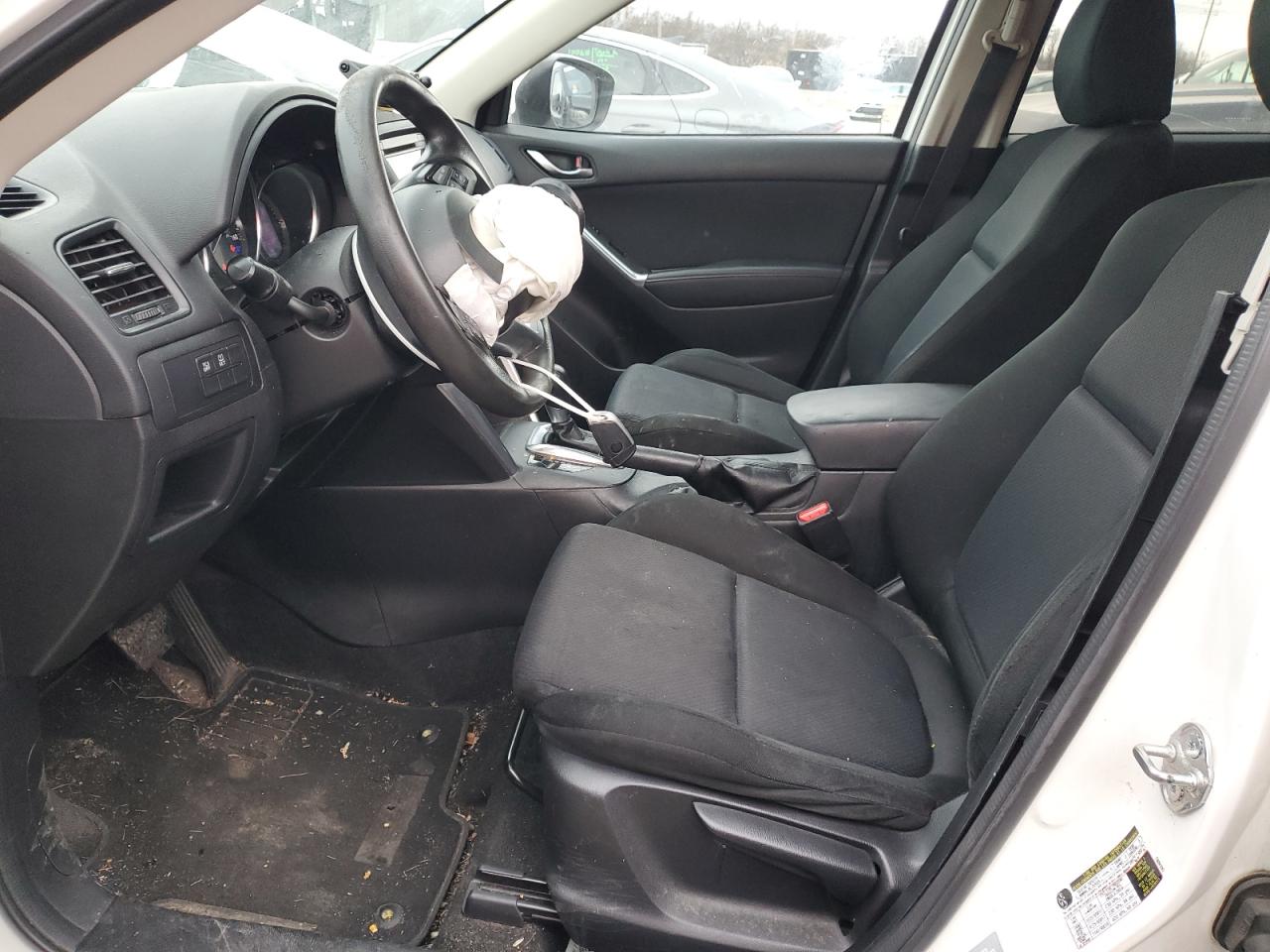 2015 Mazda CX-5 VIN JM3KE4BY6F0485829 Copart auction photo, front end / side damage thumbnail 7