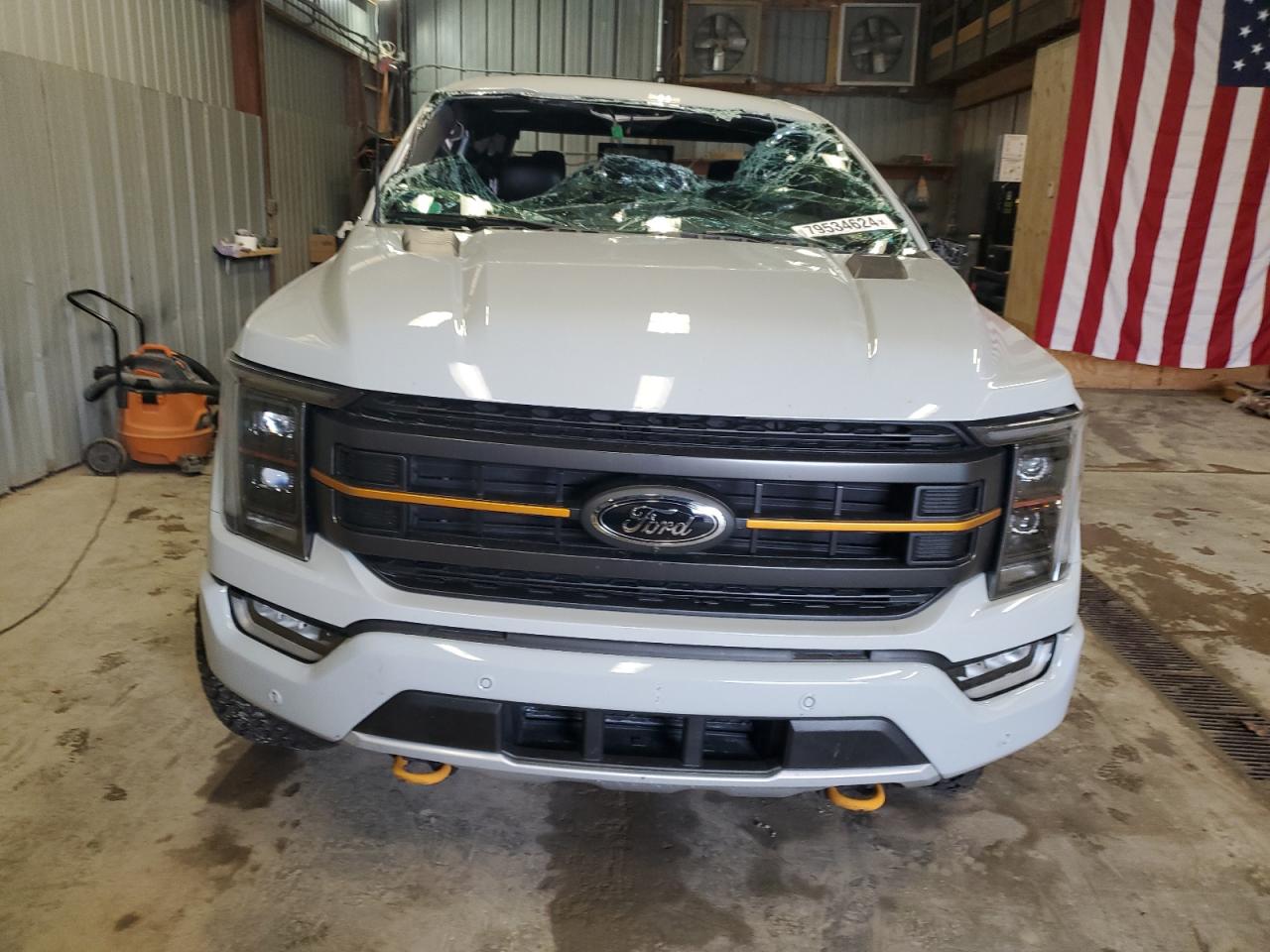2023 Ford F-150 VIN 1FTEW1E81PFA12173 Copart auction photo, front end damage thumbnail 5