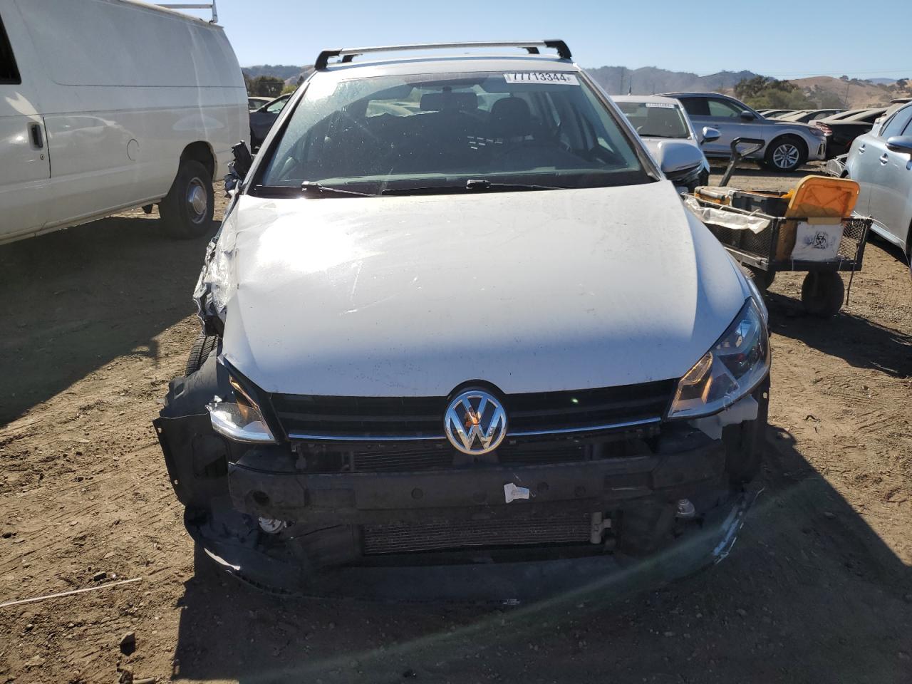 2017 Volkswagen Golf VIN 3VW117AU3HM015786 Copart auction photo, all over damage thumbnail 5
